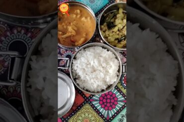 What's in my Husband's Lunch Box| Lunch| South Indian Lunch Box Ideas #ytshortsindia #lunchboxideas