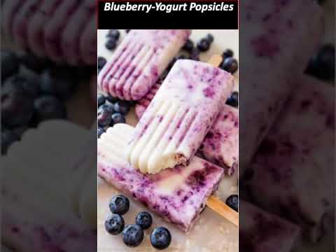 Blueberry-Yogurt Popsicles #Shorts #cooking #recipe #healthy Blueberry-Yogurt Popsicles #Shorts #cooking #recipe #healthy