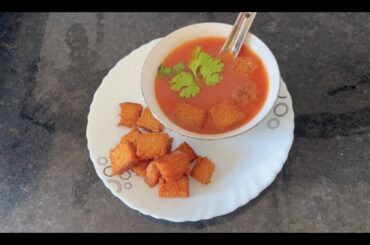 Tomato Soup ll Tomato Soup ki Recipe ll Chill in Kitchen !! Home Made Tasty Food  !! Must try..