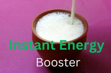 Instant Energy Booster Protein Powder | Healthy Recipes |Weight Loss|