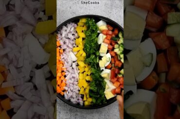 Healthy weight loss salad #shorts #shortvideo #shortsvideo #short