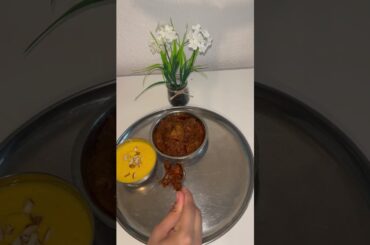 Desi lunch thali idea || #shorts #viral