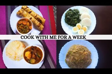 What We ATE for Dinner | Cook Dinner With Me For a Week || #Howtocook #Dinnerideas