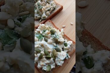 Healthy egg toast recipe #youtubeshorts#shorts