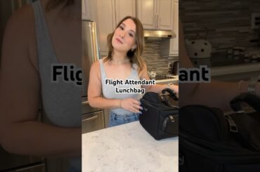 Flight Attendant Lunchbag #flightattendantlife #travel
