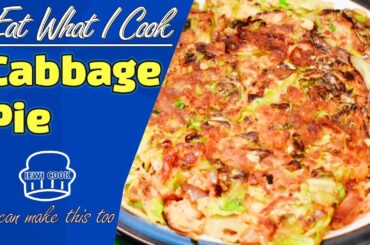Cabbage Pie | Cabbage Pie Recipe | Healthy Recipe | IEWICOOK