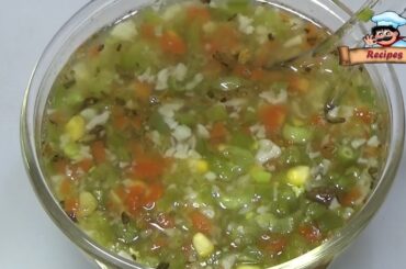 Diet Vegetable Soup | Healthy Food Recipe | By Deepa Khurana | Ghar Ka Khana Recipes | Best Resipes