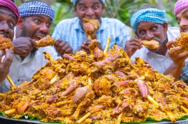 NALLI BIRYANI | Mutton Biryani Recipe Cooking in Village | Mutton Bone Marrow | Lamb Shanks Recipe