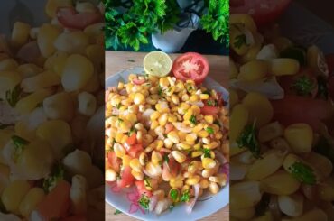 healthy corn salad recipe #shorts #short #youtubeshorts #shortvideo #shortsfeed