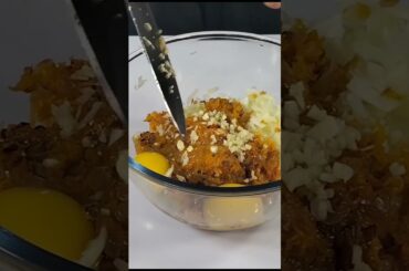 Snack using Cabbage Egg and Carrot | Egg Recipe | Easy Recipes | Cabbage patties. Healthy Breakfast.