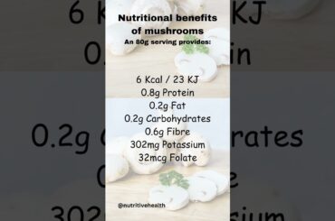 Health Benefits of Mushrooms #healthylifestyle #healthy #mushroom #ayurveda #youtubeshorts #shorts