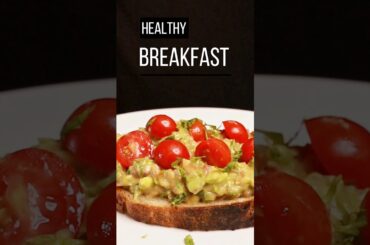 Guacamole with INDIAN Avocado - Healthy Breakfast Recipe #asmr #vegan #Shorts