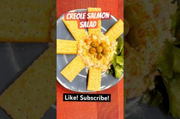 How to make Creole Salmon Salad! #quickrecipes #How to Healthy recipes!