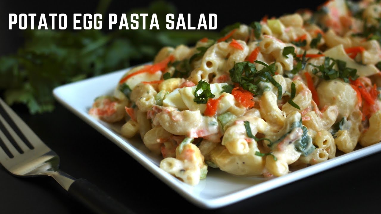 Healthy Pasta Salad Without Mayo | How To Make Potato Pasta Salad ~ #shorts Healthy Pasta Salad Without Mayo | How To Make Potato Pasta Salad ~ #shorts