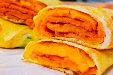 Egg And Wheat flour Breakfast Idea/Healthy Eggrolls Recipe-Less Ingredients|New Nashta