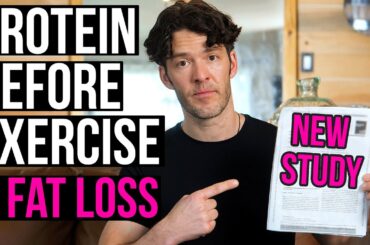 Protein Prior to Exercise, Fat Loss & Cravings: New Study Findings