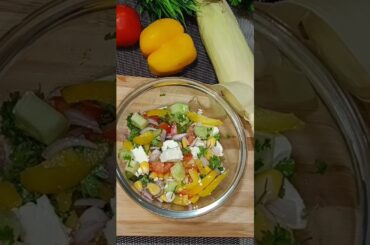 healthy salad for dinner #shorts #youtubeshorts #viral