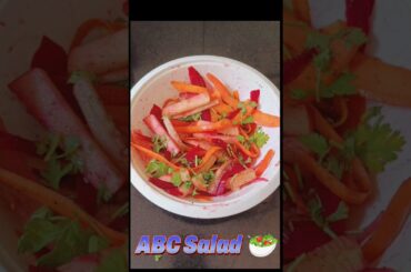 ABC Salad |Healthy Snacks for increasing HB | Salad#shorts #viral #reels
