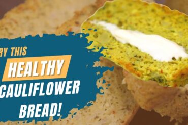 Keto Diet Special Cauliflower Bread | Healthy Cauliflower Bread Recipe | TimesXP Food