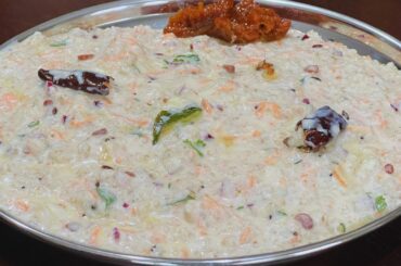 Millet Curd Rice - Easy & Healthy Millet Recipe - Curd Rice - Millet Recipes For Weight Loss-Millets