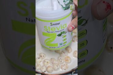 Milk Daliya Recipe |Meetha Daliya || Zindagi Stevia || Healthy Breakfast #shorts #youtubeshorts