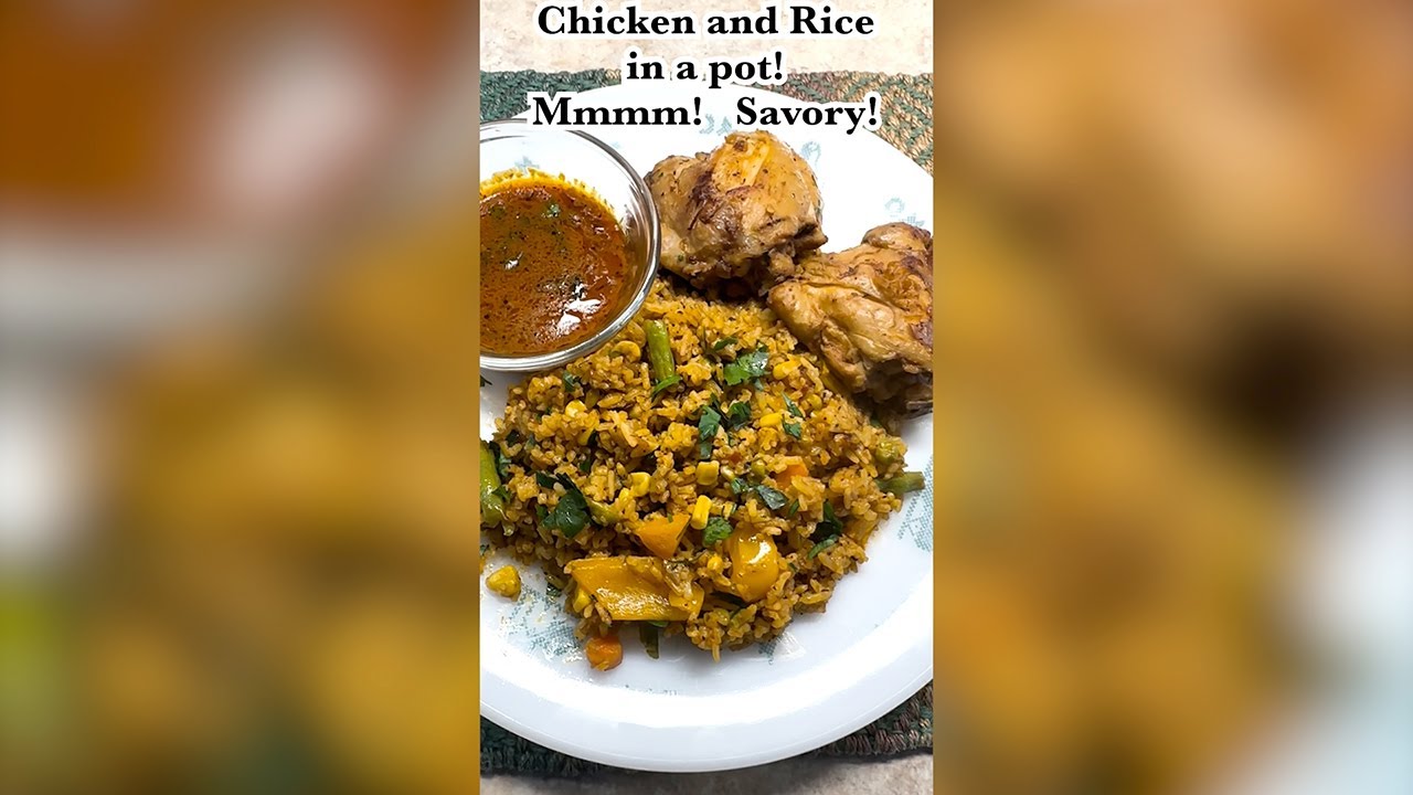 Chicken and Rice In a Pot , Healthy Dinner ideas Chicken and Rice In a Pot , Healthy Dinner ideas