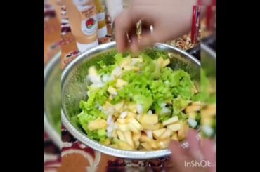 Healthy Subway style Salad at home with Desi Twist  #pastacooking #russiansaladrecipe  #saladrecipe