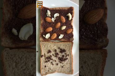 Chocolate sandwich healthy recipe #shorts #chocolate #peanutbutter #chocolatecake #cake #viral