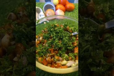 Chana salad for weight loss | Tastiest Way to Eat Sprouts | Health Salad #salad #weightloss #shorts