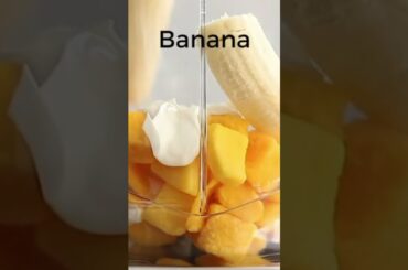 Mango Smoothies | MangoSmoothie Recipe | Smoothie Recipes|Mango weight loss loss#shorts#asmr#ytshort