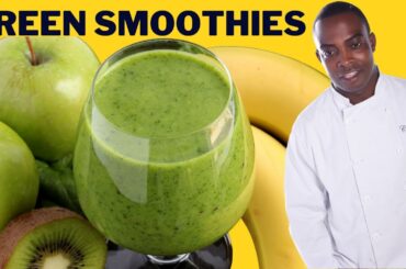 Healthy green smoothies | Healthy Breakfast ideas From Chef Ricardo Cooking