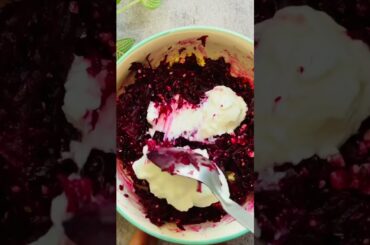 Beetroot Pachadi Salad | Easy and Healthy Salad #Cookingshorts #Healthysalad #Easyrecipe #FastRecipe