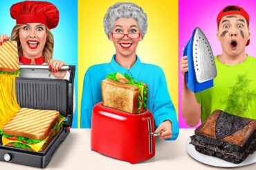 Me vs Grandma Cooking Challenge by Multi DO Challenge