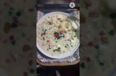 Fruit Custard Recipe | Fruit Salad | Healthy Mixed Fruits Salad |How To Make Fruit Custard | #Shorts