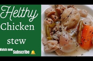 5min Healthy chicken stew recipe Santa's passion Bengali weight loss chicken stew recipe