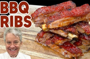 The Best Oven Roasted BBQ Ribs for 4th of July! | Chef Jean-Pierre