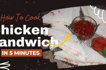 How to make Chicken Tikka Club Sandwich Recipe by desi Food