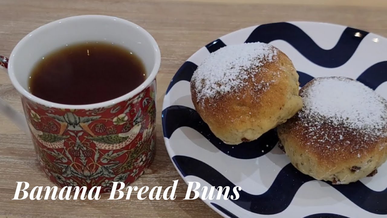 Delicious and Healthy No-Knead Banana Bread Buns Delicious and Healthy No-Knead Banana Bread Buns