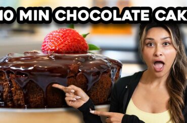 Make This Chocolate Cake without Sugar and Carbs! | 5 Ingredients | Airfryer recipe