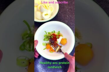 "Egg sandwich high protein : A healthy and filling breakfast"