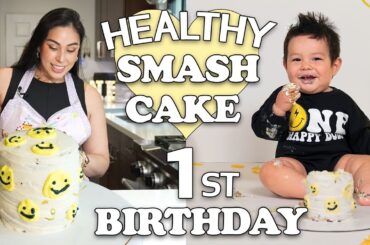 Making a Healthy Smash Cake for my Baby's 1st Birthday