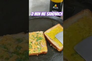 2 min me sandwich #Shorts #healthy sandwich#viral #tranding