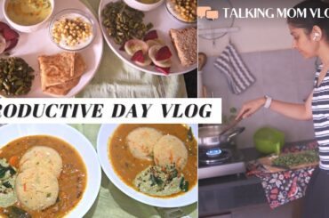 Day in a Life of Indian Homemaker| Productive Day Routine | Meal Planning| Healthy Veg Recipes