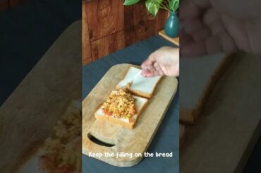 Cheese Vegetables Sandwich by flame on recipes#cheese#bread#vegetable#healthy #sandwich#fyp