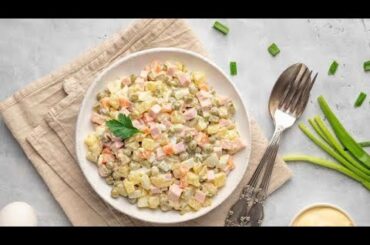 Russian salad easy recipe by mishii Foodsecret | very healthy salad.