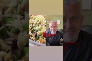 #Refreshing #Orzo #salad #recipe #healthy #summertime #BeatTheHeat #FoodieFiesta #foodielife