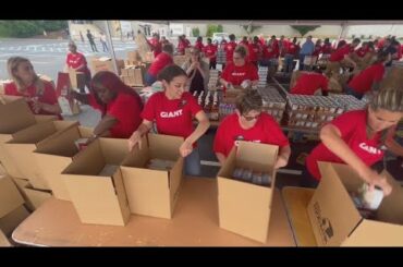 Volunteers pack 100,000 meals for veterans in central Pennsylvania
