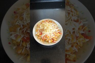 Sweet corn bhel recipe | #cornchaat  | #sweetcornchaatrecipe #nidhiskitchen #ytshort