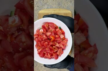 Ultra healthy salad with avocado shorts