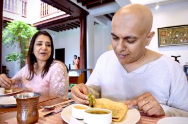 SURPRISED BY THE DELICIOUS FOOD On This Kerala Ayurveda Holiday!  Amal Tamara | Vlog 198